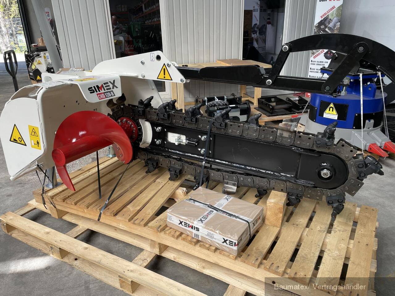 Simex CHD 120B für 1,2m Tiefe/ 150mm Breite - Траншеекопатель: фото 1 Simex CHD 120B für 1,2m Tiefe/ 150mm Breite - Траншеекопатель: фото 1