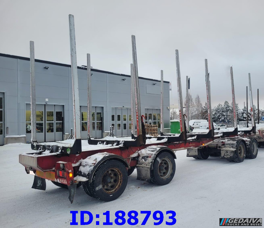 MALKKI RJ4-10200 - 4 Axles - Прицеп лесовоз: фото 2 MALKKI RJ4-10200 - 4 Axles - Прицеп лесовоз: фото 2