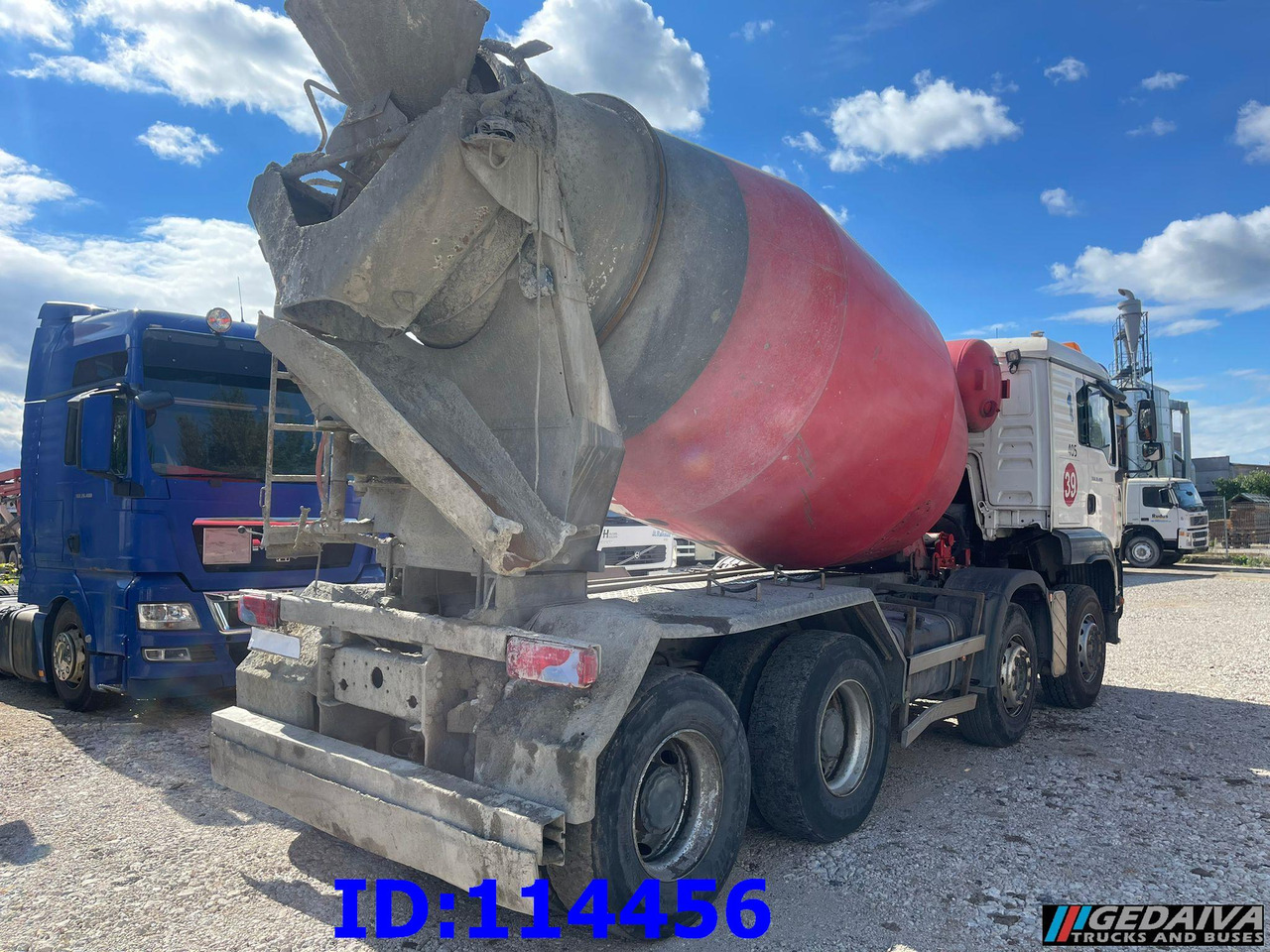 MAN TGA 35.480 8X4 8m3 Manual - Автобетоносмеситель: фото 4 MAN TGA 35.480 8X4 8m3 Manual - Автобетоносмеситель: фото 4