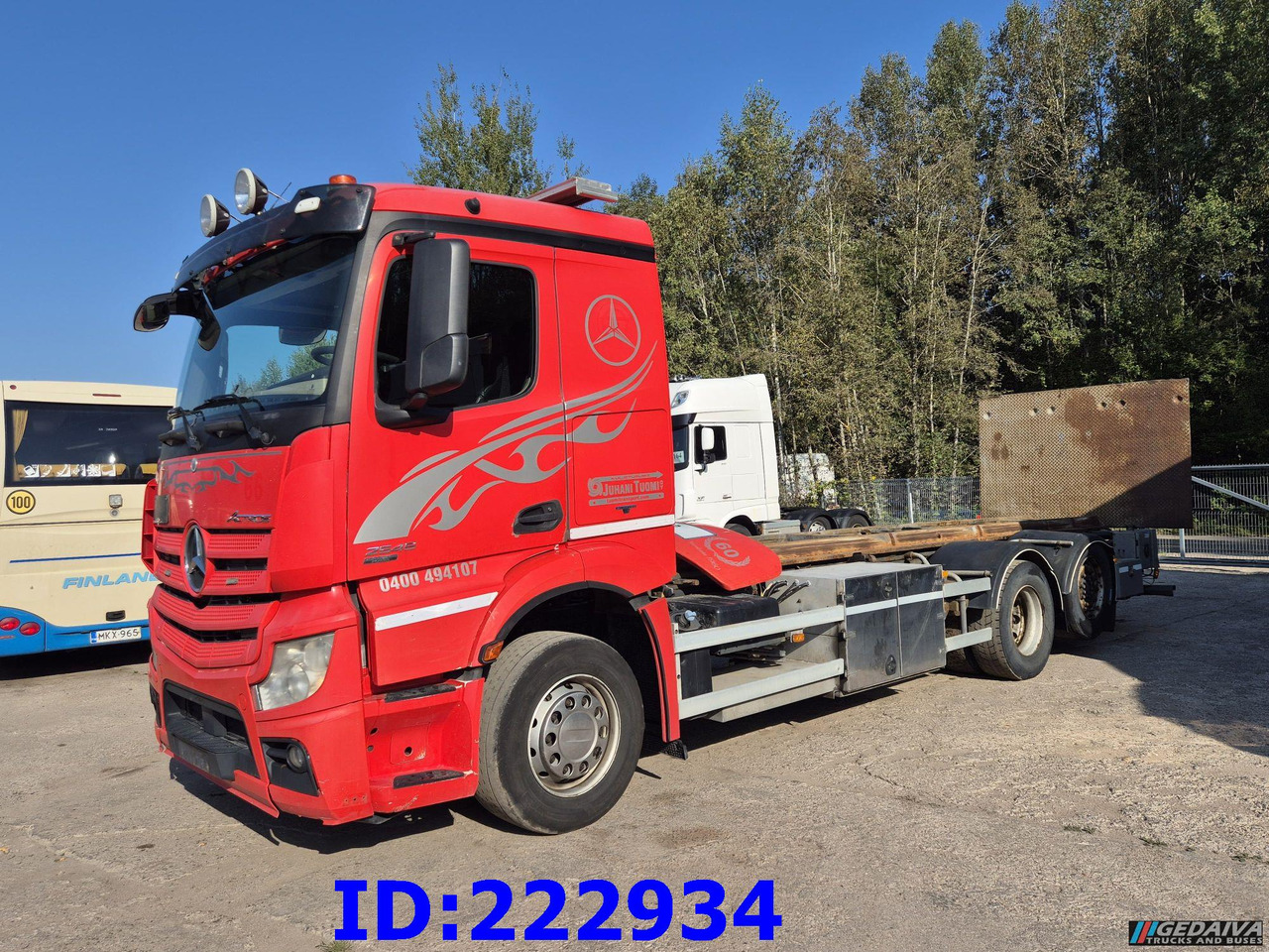 MERCEDES-BENZ Actros 2545 6x2 Euro5 - Грузовик-шасси: фото 1 MERCEDES-BENZ Actros 2545 6x2 Euro5 - Грузовик-шасси: фото 1