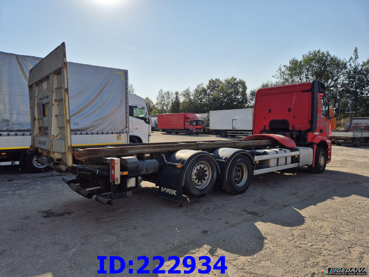 MERCEDES-BENZ Actros 2545 6x2 Euro5 - Грузовик-шасси: фото 5 MERCEDES-BENZ Actros 2545 6x2 Euro5 - Грузовик-шасси: фото 5