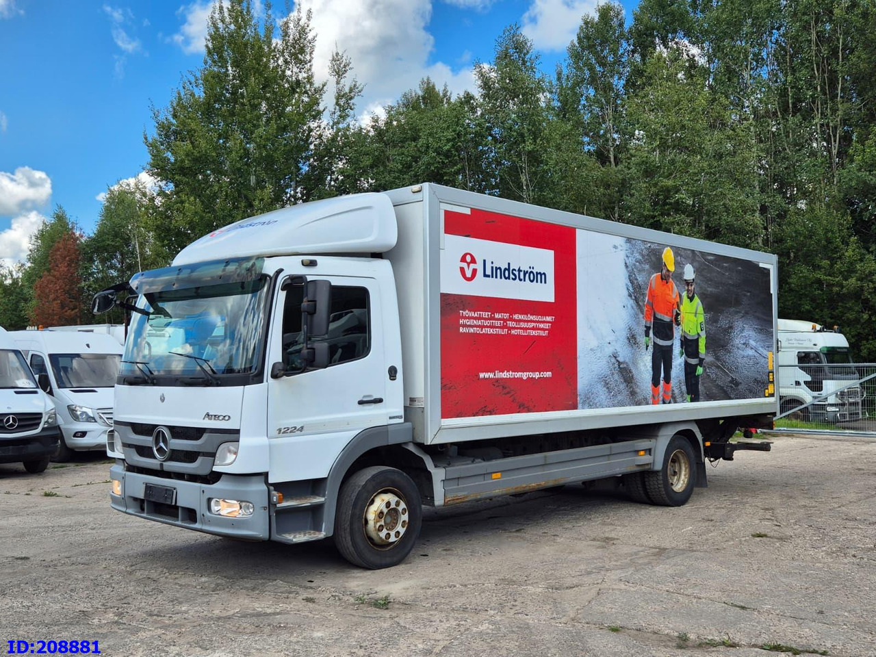 MERCEDES-BENZ Atego 1224 - Грузовик с закрытым кузовом: фото 1 MERCEDES-BENZ Atego 1224 - Грузовик с закрытым кузовом: фото 1