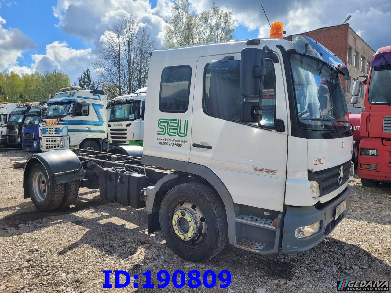 MERCEDES-BENZ Atego 1425 - Грузовик-шасси: фото 4 MERCEDES-BENZ Atego 1425 - Грузовик-шасси: фото 4