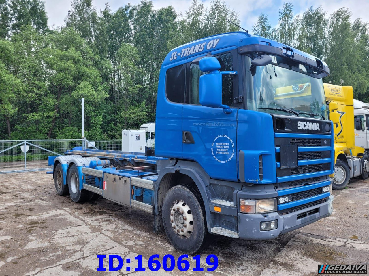 SCANIA 124 420 6x2 Manual Retarder - Грузовик-шасси: фото 4 SCANIA 124 420 6x2 Manual Retarder - Грузовик-шасси: фото 4
