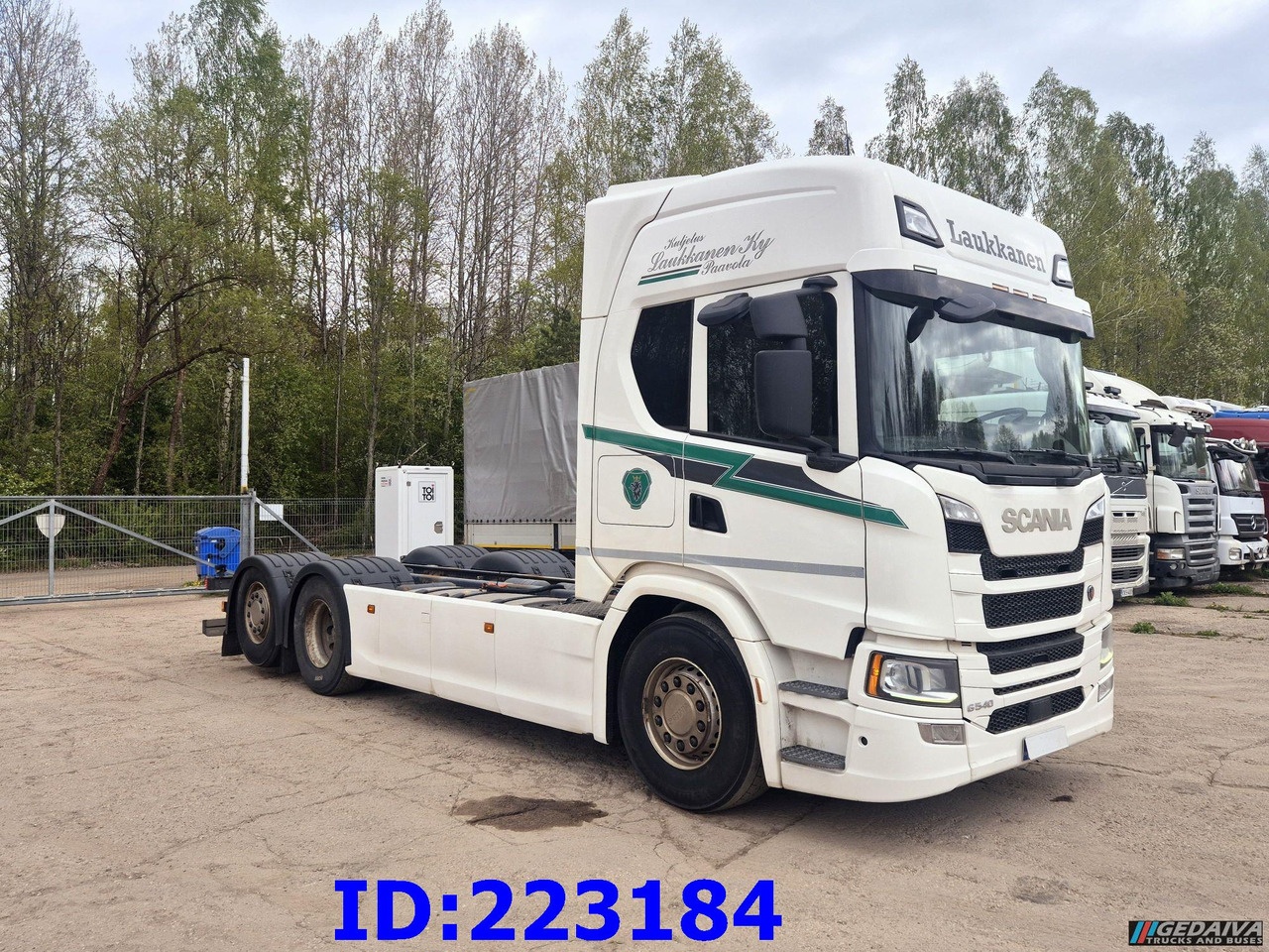 SCANIA G540 6x2 Retarder - Грузовик-шасси: фото 4 SCANIA G540 6x2 Retarder - Грузовик-шасси: фото 4