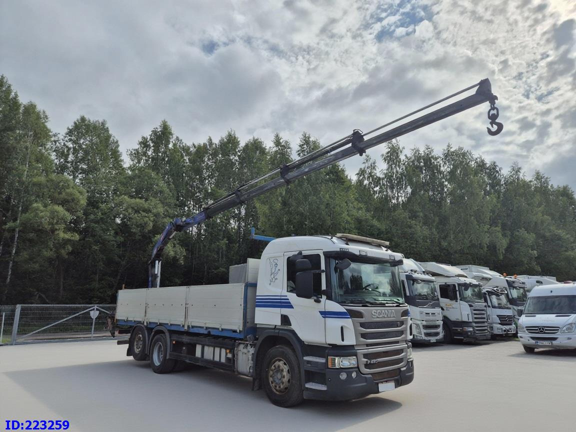 SCANIA P450 6x2 Steering axle Euro6 + PM 13.5SP - Грузовик бортовой/ Платформа: фото 1 SCANIA P450 6x2 Steering axle Euro6 + PM 13.5SP - Грузовик бортовой/ Платформа: фото 1