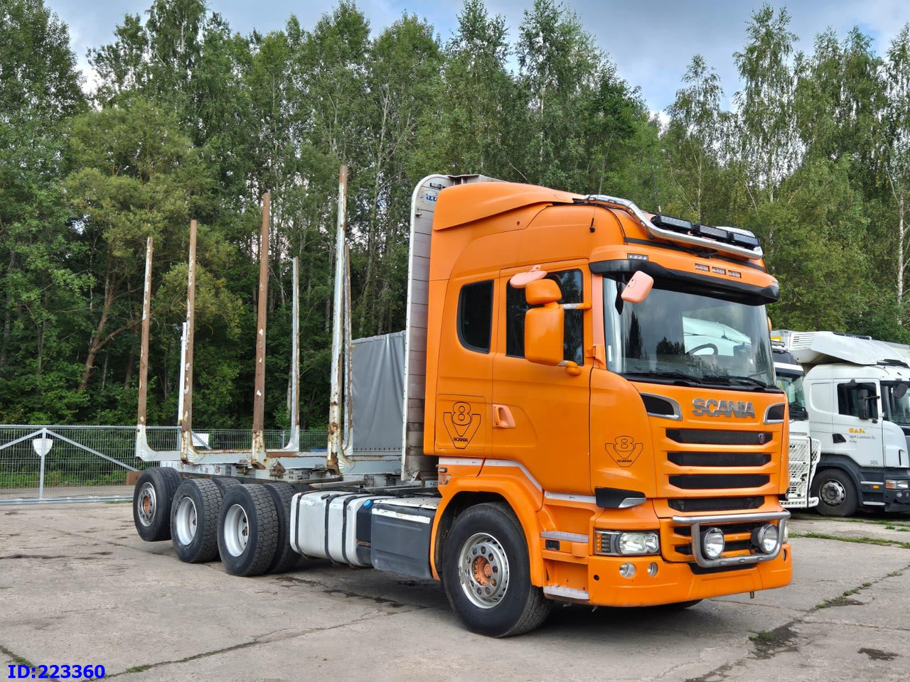 SCANIA R580 8X4 V8 - Лесовоз: фото 2 SCANIA R580 8X4 V8 - Лесовоз: фото 2