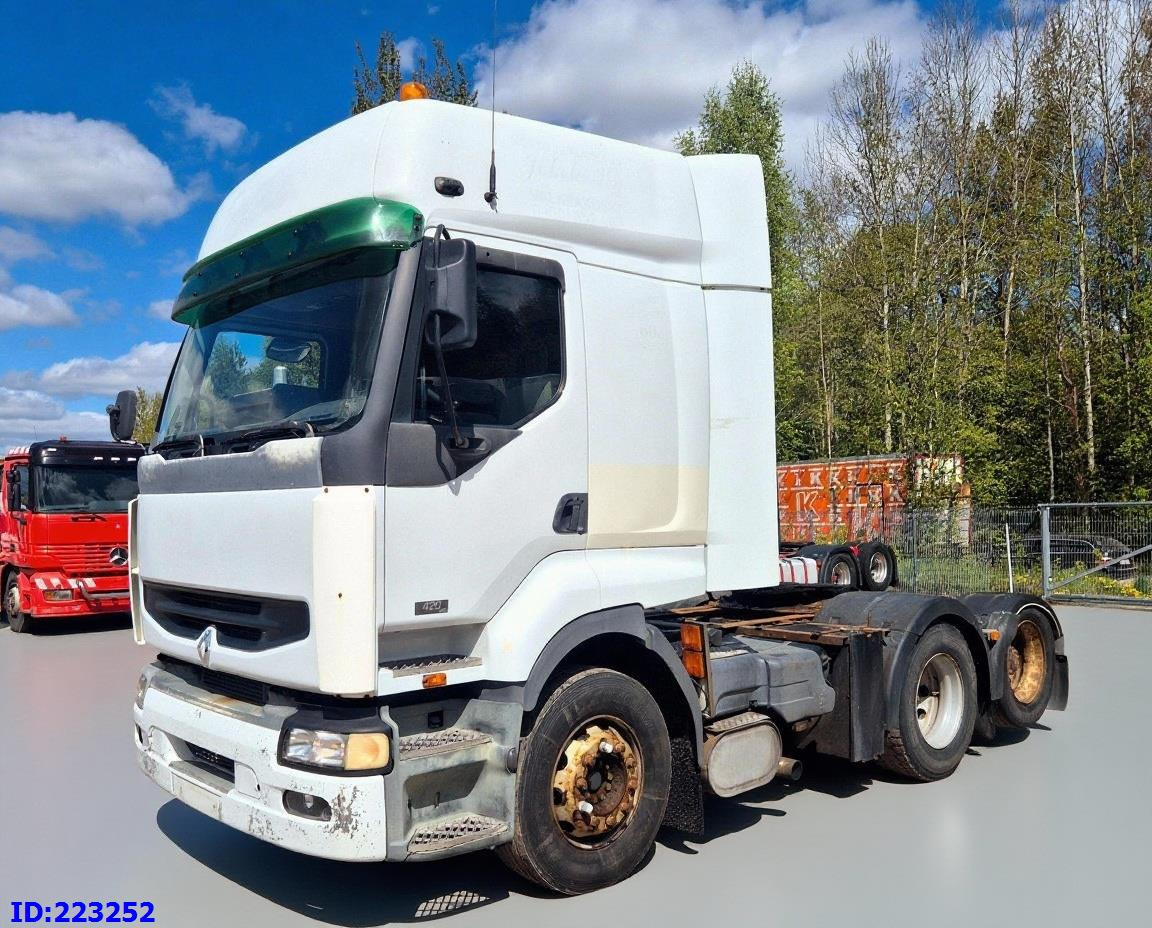 RENAULT Premium 420 6x2 Manual - Тягач: фото 1 RENAULT Premium 420 6x2 Manual - Тягач: фото 1
