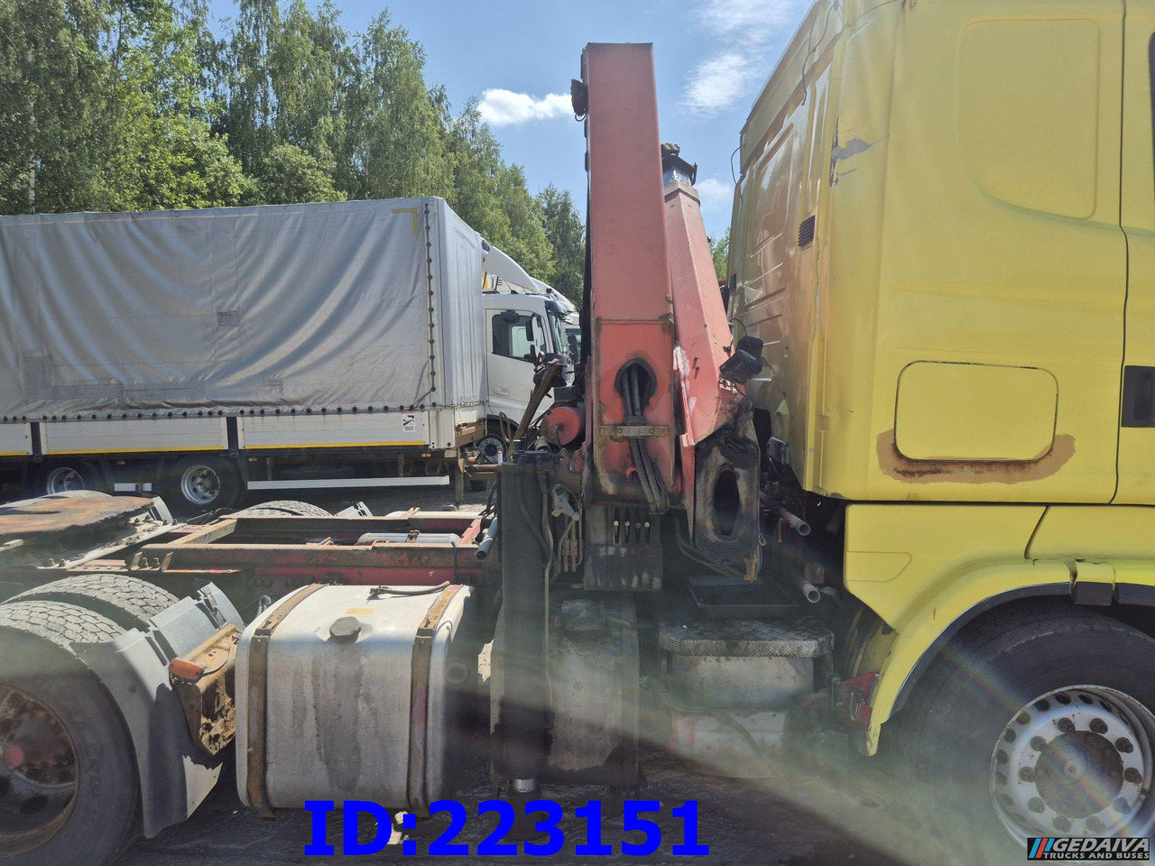 SCANIA R420 6x2 + Crane Palfinger PK23500 + Remote control - Тягач: фото 5 SCANIA R420 6x2 + Crane Palfinger PK23500 + Remote control - Тягач: фото 5