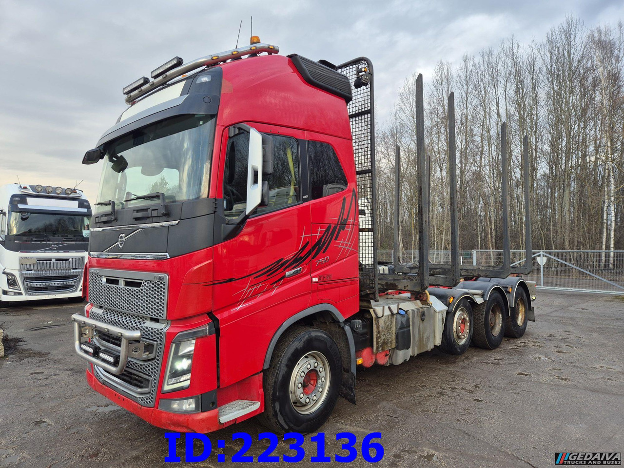 VOLVO FH16 750HP - 8x4 -Big Axles - Лесовоз: фото 1 VOLVO FH16 750HP - 8x4 -Big Axles - Лесовоз: фото 1