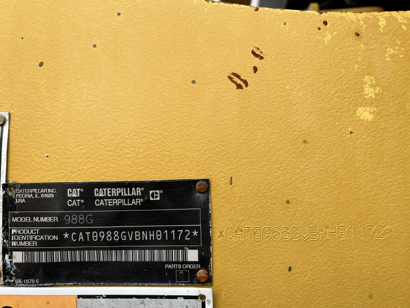 Колёсный погрузчик Caterpillar 988G (110975): фото 9 Колёсный погрузчик Caterpillar 988G (110975): фото 9