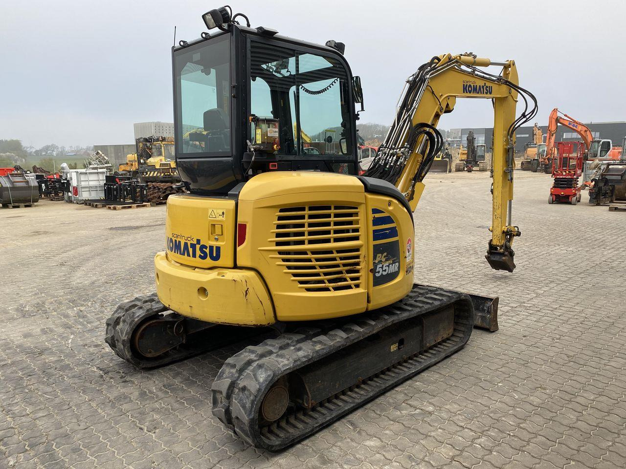 Komatsu PC55MR-5 - Мини-экскаватор: фото 4 Komatsu PC55MR-5 - Мини-экскаватор: фото 4
