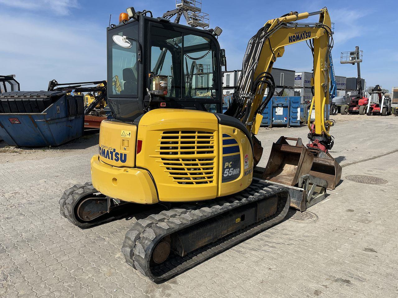 Komatsu PC55MR-5 - Мини-экскаватор: фото 4 Komatsu PC55MR-5 - Мини-экскаватор: фото 4