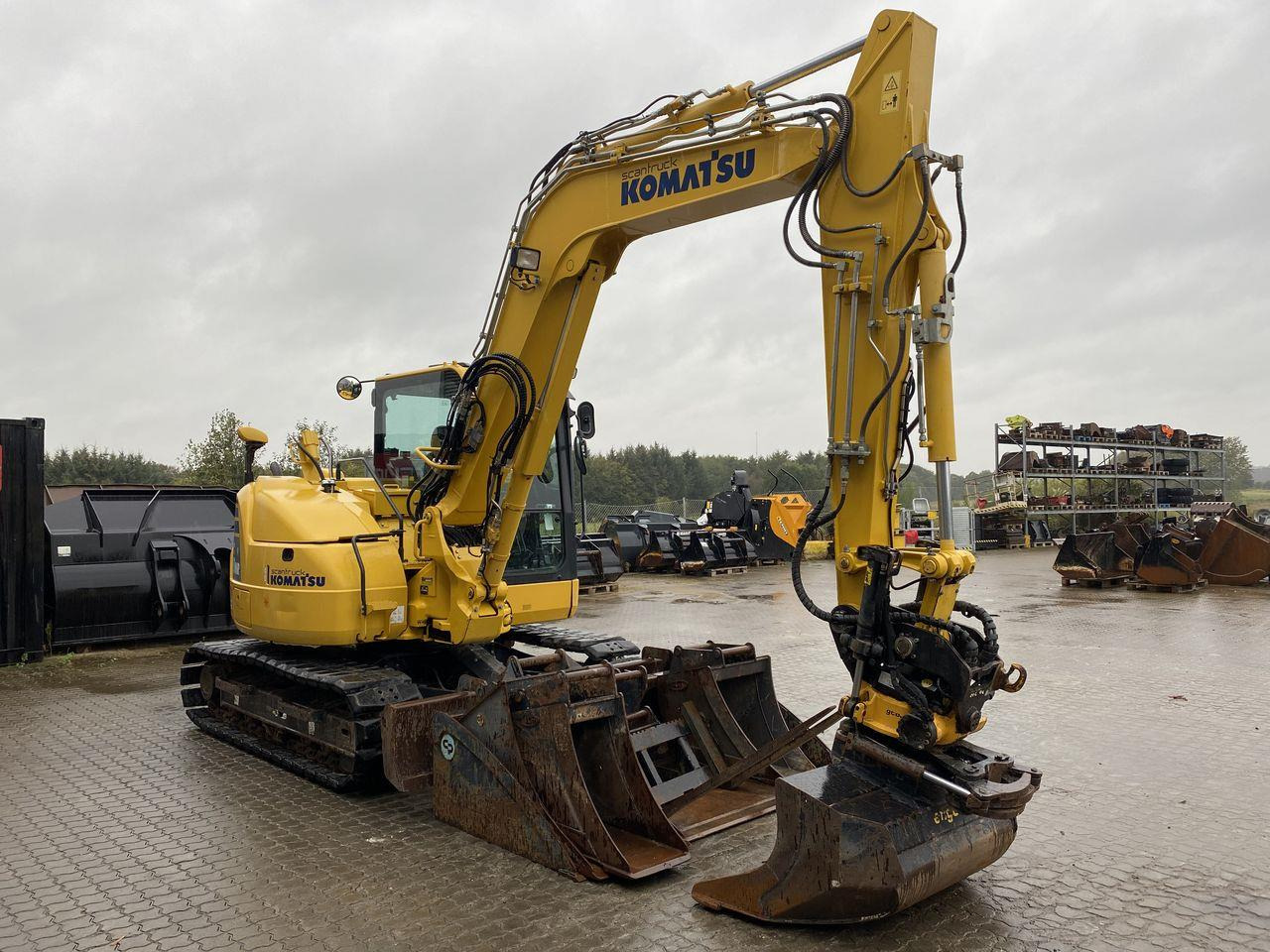 Komatsu PC88MR-10 - Мини-экскаватор: фото 5 Komatsu PC88MR-10 - Мини-экскаватор: фото 5