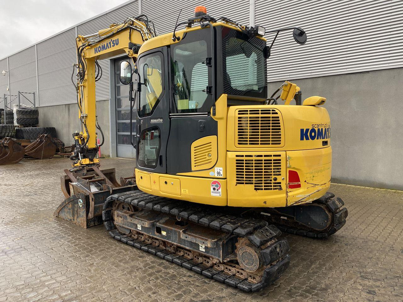 Komatsu PC88MR-10 - Мини-экскаватор: фото 2 Komatsu PC88MR-10 - Мини-экскаватор: фото 2