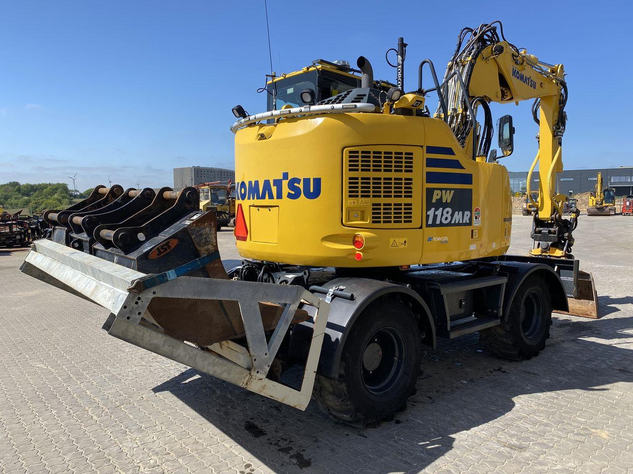 Komatsu PW118MR-11 - Колёсный экскаватор: фото 4 Komatsu PW118MR-11 - Колёсный экскаватор: фото 4