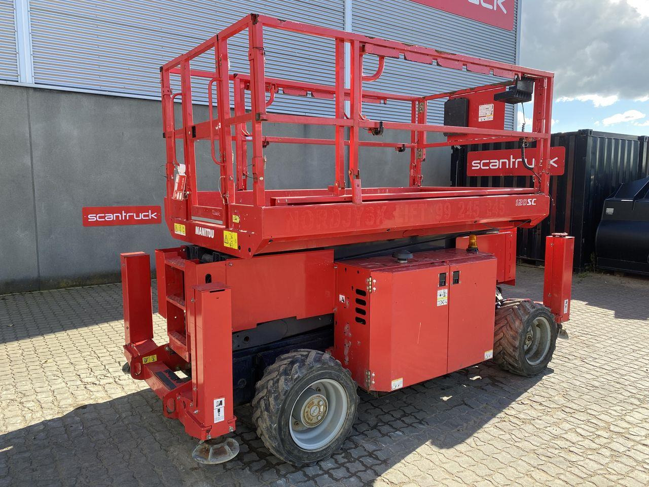 Manitou 120SC - Ножничный подъемник: фото 1 Manitou 120SC - Ножничный подъемник: фото 1
