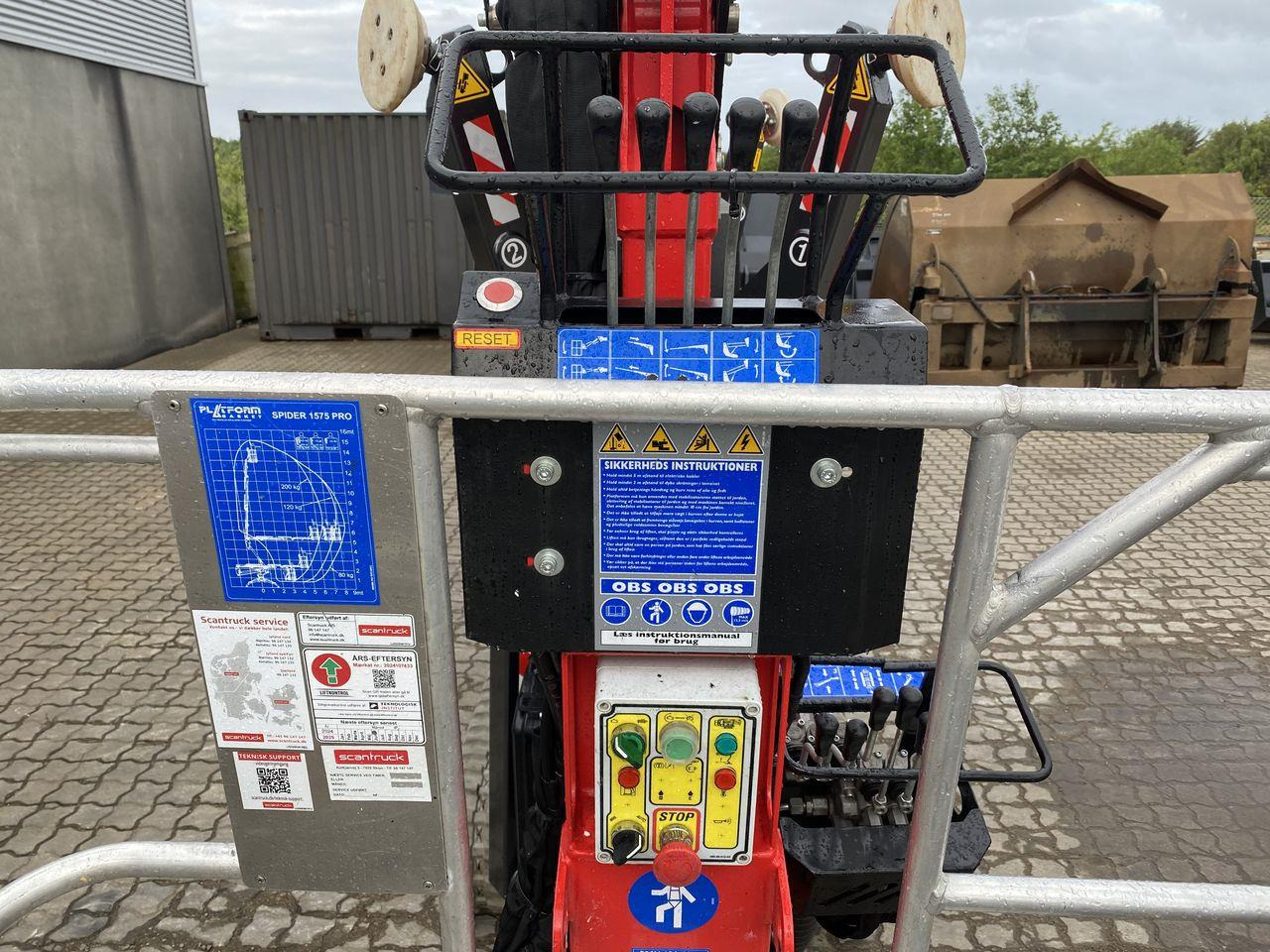 Platform Basket SPIDER 15.75 STD - Спайдер-вышка: фото 3 Platform Basket SPIDER 15.75 STD - Спайдер-вышка: фото 3