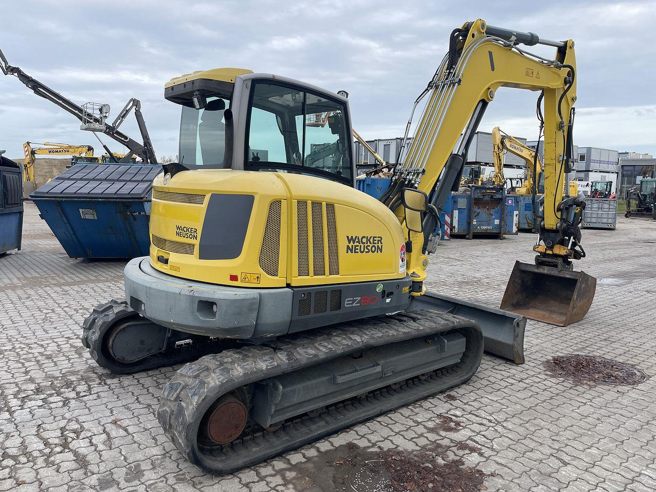 Wacker Neuson EZ80 - Мини-экскаватор: фото 4 Wacker Neuson EZ80 - Мини-экскаватор: фото 4
