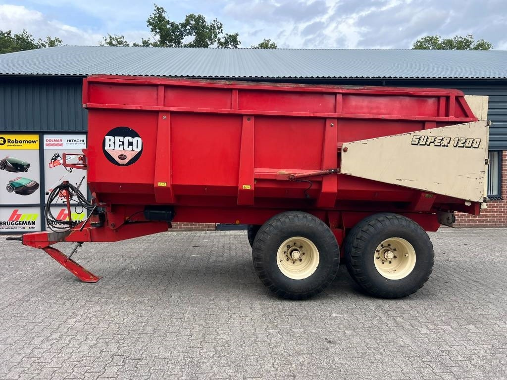 Beco Super 1200 - Сельскохозяйственный прицеп-самосвал: фото 2 Beco Super 1200 - Сельскохозяйственный прицеп-самосвал: фото 2