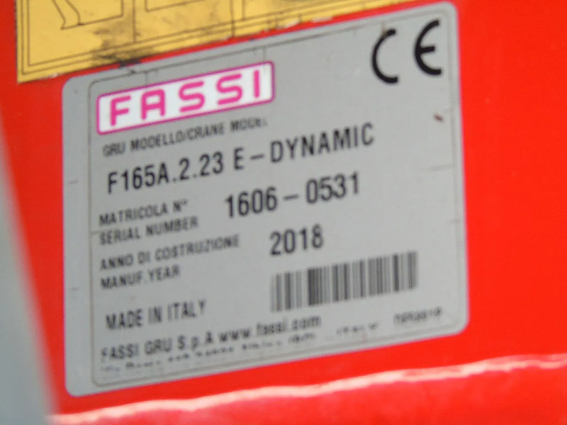 Автоманипулятор DAF CF 480 + FASSI 16T/M + 20T HOOK + 8X4 + REMOTE: фото 13 Автоманипулятор DAF CF 480 + FASSI 16T/M + 20T HOOK + 8X4 + REMOTE: фото 13