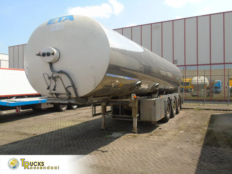 ETA 29.000 LITER + INOX + MILK + WATER - Полуприцеп-цистерна: фото 1 ETA 29.000 LITER + INOX + MILK + WATER - Полуприцеп-цистерна: фото 1
