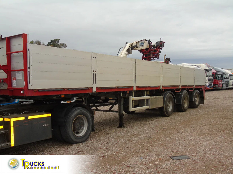 Floor + KENNIS 16TON + 3x BPW - Полуприцеп бортовой/ Платформа: фото 1 Floor + KENNIS 16TON + 3x BPW - Полуприцеп бортовой/ Платформа: фото 1