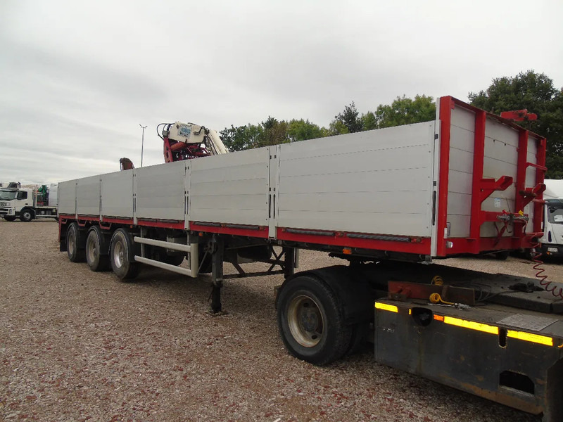 Floor + KENNIS 16TON + 3x BPW - Полуприцеп бортовой/ Платформа: фото 4 Floor + KENNIS 16TON + 3x BPW - Полуприцеп бортовой/ Платформа: фото 4