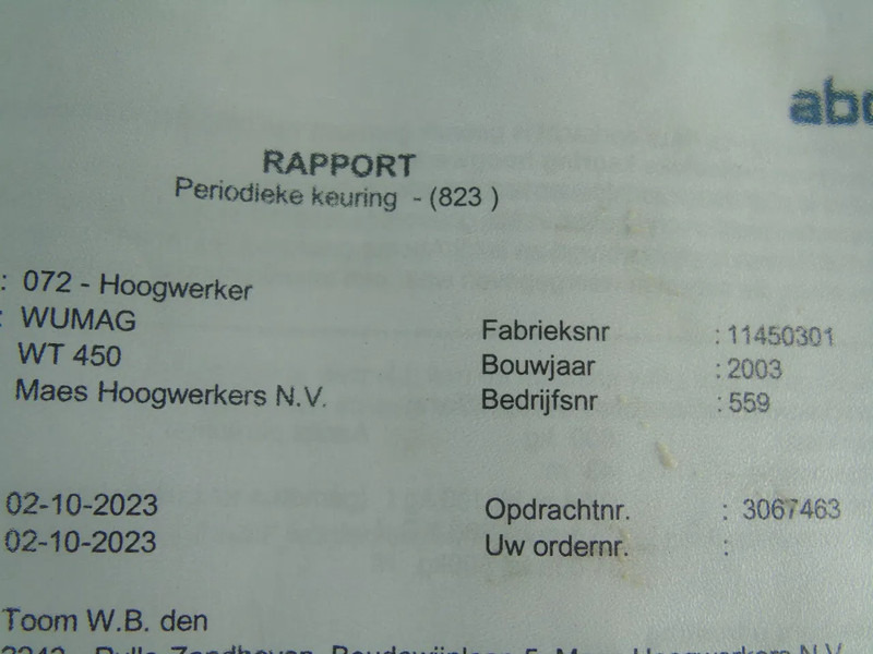 Грузовик Mercedes-Benz Actros 1931 + 43 METER + WUMAG SYSTEM: фото 19