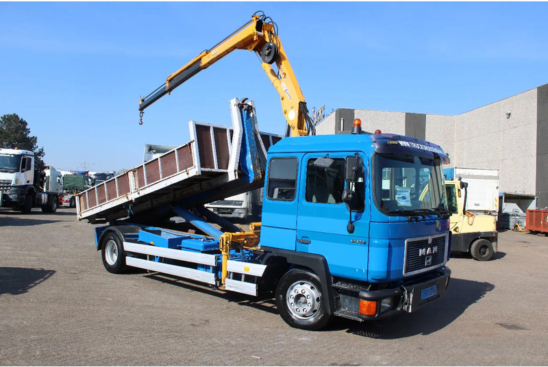 MAN 15 .232 + CRANE COPMA + HOOKSYSTEM + CONTAINER + MANUAL + 7P - Крюковой мультилифт, Автоманипулятор: фото 2 MAN 15 .232 + CRANE COPMA + HOOKSYSTEM + CONTAINER + MANUAL + 7P - Крюковой мультилифт, Автоманипулятор: фото 2