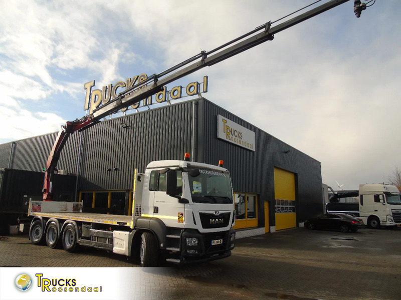 MAN TGS 35.460 + 8X4 TRIDEM + PALFINGER 23001EH + EURO 6 + REMOTE - Автоманипулятор: фото 1 MAN TGS 35.460 + 8X4 TRIDEM + PALFINGER 23001EH + EURO 6 + REMOTE - Автоманипулятор: фото 1