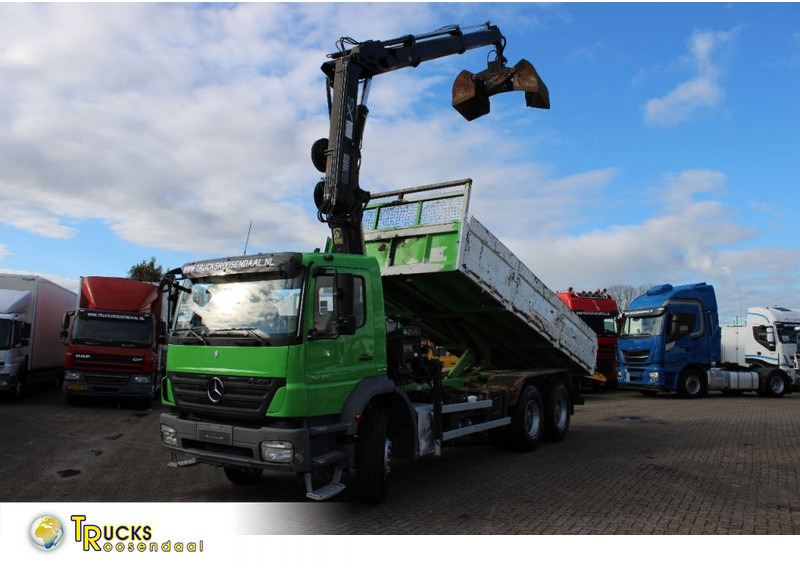Mercedes-Benz Axor 2633 + TIPPER + HIAB 144 + REMOTE + MANUAL - Автоманипулятор: фото 1 Mercedes-Benz Axor 2633 + TIPPER + HIAB 144 + REMOTE + MANUAL - Автоманипулятор: фото 1
