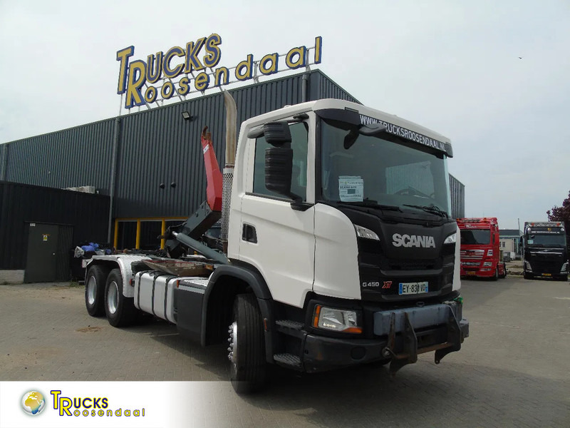Scania G450 + 6X4 + RETARDER + EURO 6 - Крюковой мультилифт: фото 1 Scania G450 + 6X4 + RETARDER + EURO 6 - Крюковой мультилифт: фото 1