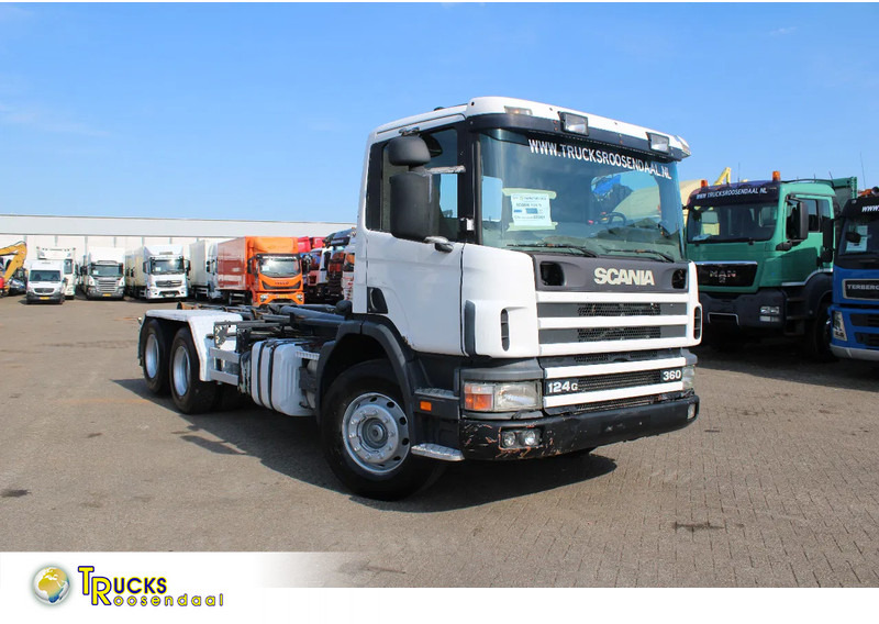 Scania P124-360 + HOOK + 6X2 + MANUAL + EURO 2 - Крюковой мультилифт: фото 1 Scania P124-360 + HOOK + 6X2 + MANUAL + EURO 2 - Крюковой мультилифт: фото 1