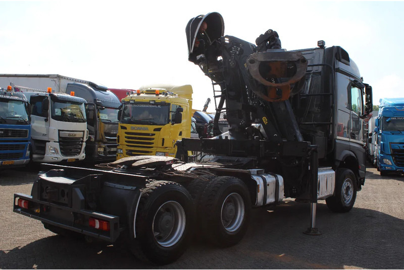 Тягач Mercedes-Benz Arocs 2858 + PALFINGER Z15 (2022) + 6X4 + FOREST/WOOD/METAL EDITION: фото 10