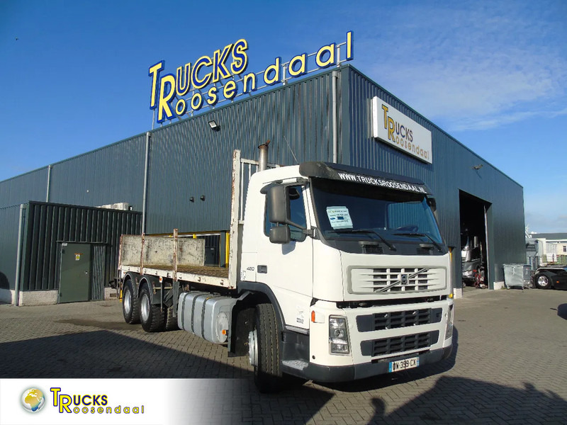 Volvo FM 420 + 6x4 + steel big axle + manual - Грузовик бортовой/ Платформа: фото 1 Volvo FM 420 + 6x4 + steel big axle + manual - Грузовик бортовой/ Платформа: фото 1