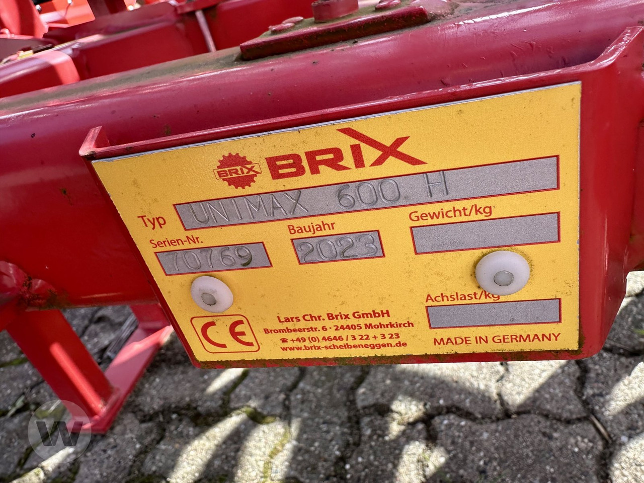 Brix UNIMAX 600 H - Культиватор: фото 5 Brix UNIMAX 600 H - Культиватор: фото 5