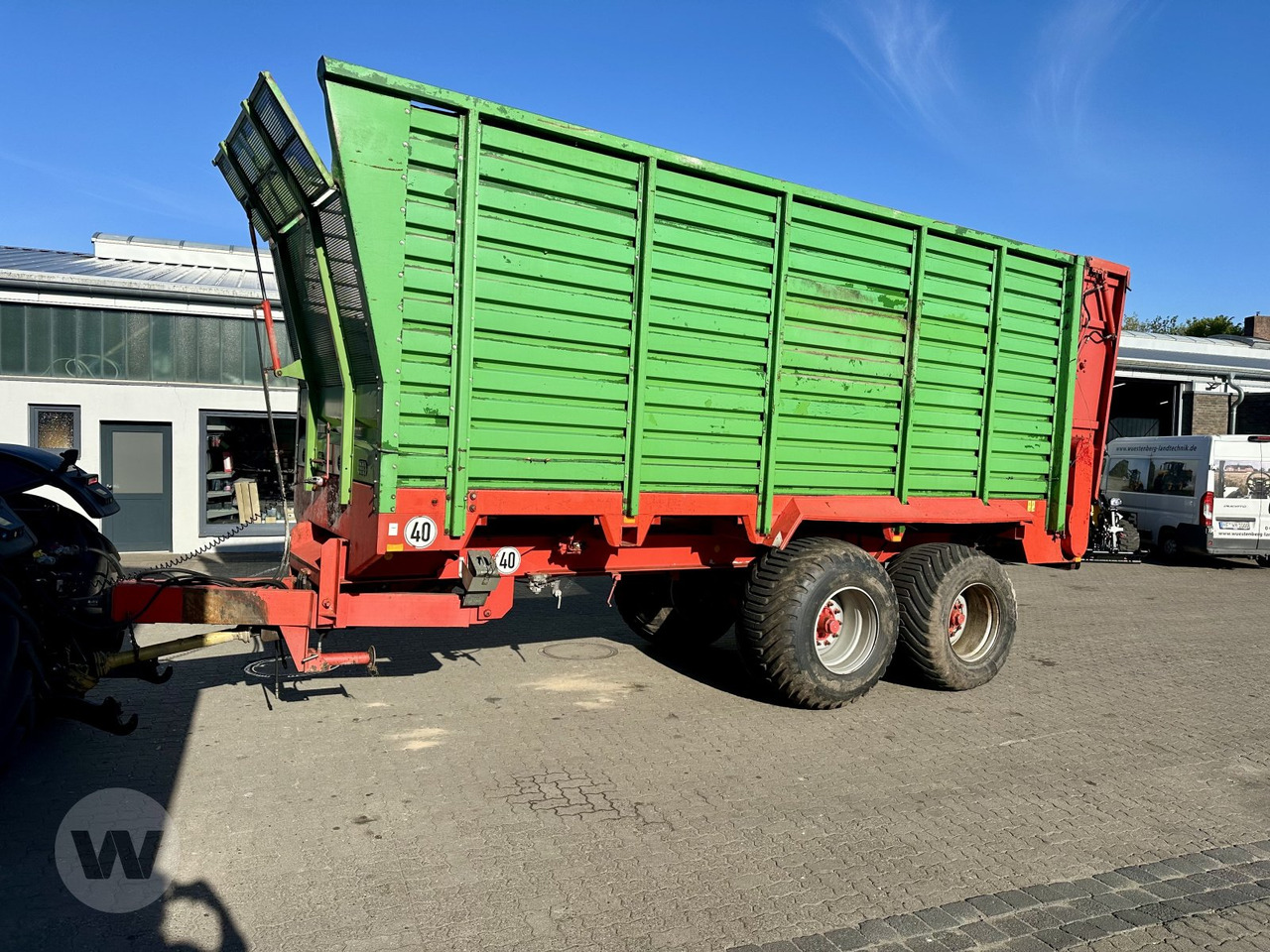 Сельскохозяйственный прицеп Hawe SLW 40 T: фото 6
