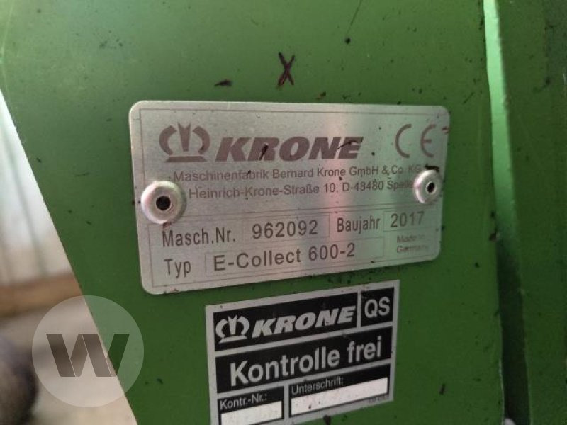 Krone Easy Collect 600 - Жатка кукурузная: фото 2 Krone Easy Collect 600 - Жатка кукурузная: фото 2