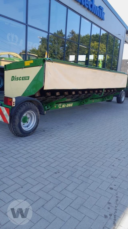 Krone X-Disc 6200 GPS-SW - Косилка: фото 1 Krone X-Disc 6200 GPS-SW - Косилка: фото 1