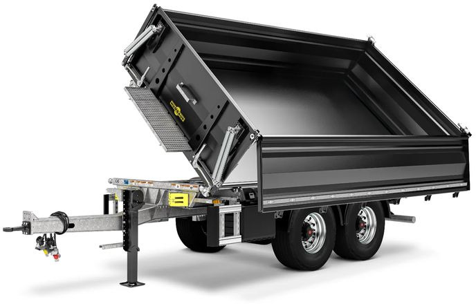 Humbaur HTK 19, wywrotka 3-stronna / tandem - Самосвальный прицеп: фото 5 Humbaur HTK 19, wywrotka 3-stronna / tandem - Самосвальный прицеп: фото 5