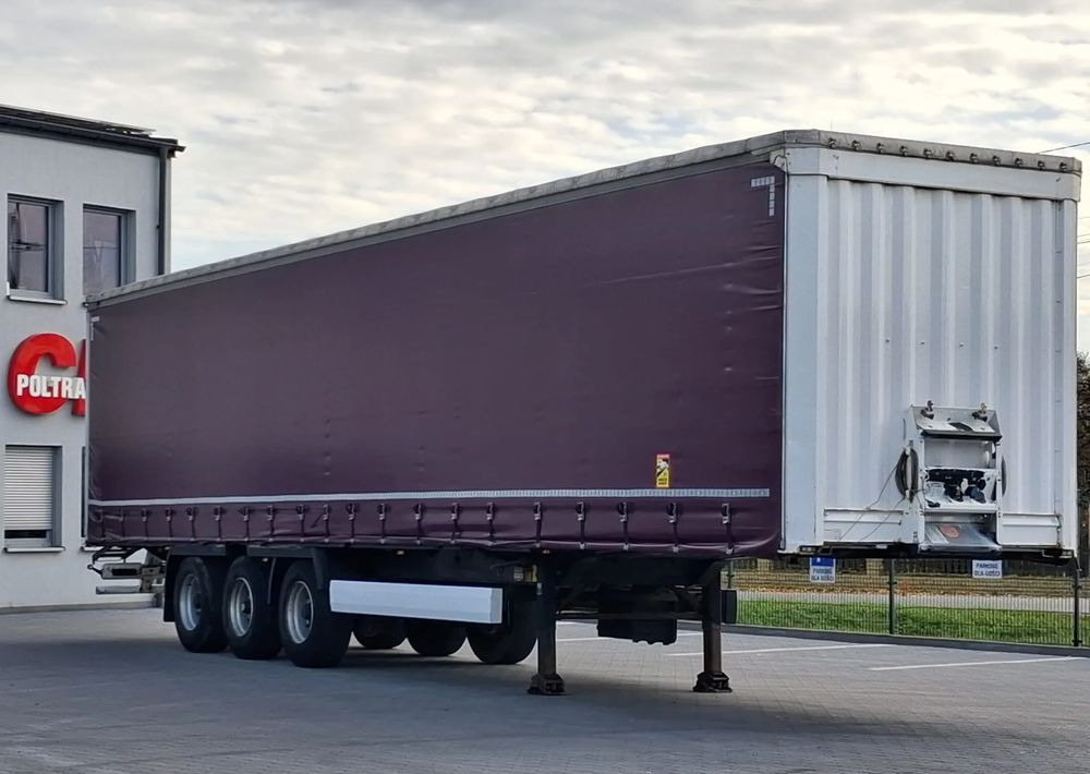 Krone Standard, Firanka, Mocowania promowe, Podnoszony zderzak - Тентованный полуприцеп: фото 2 Krone Standard, Firanka, Mocowania promowe, Podnoszony zderzak - Тентованный полуприцеп: фото 2