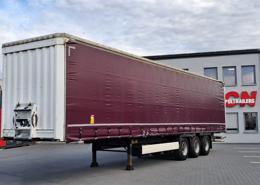 Krone Standard, Firanka, Mocowania promowe, Podnoszony zderzak - Тентованный полуприцеп: фото 1 Krone Standard, Firanka, Mocowania promowe, Podnoszony zderzak - Тентованный полуприцеп: фото 1