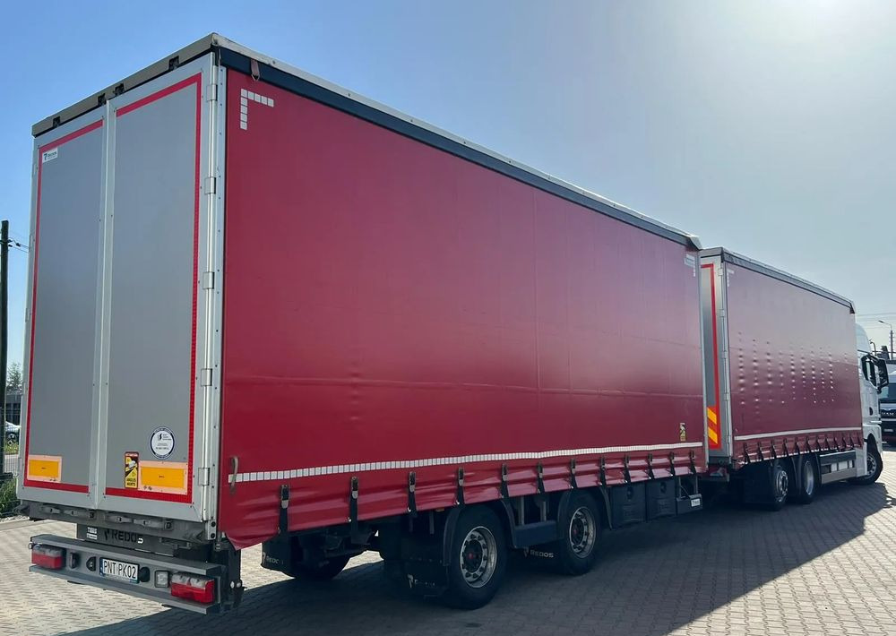 MAN TGX 26.470 z przyczepą Redos - Тентованный грузовик, Тентованный прицеп: фото 5 MAN TGX 26.470 z przyczepą Redos - Тентованный грузовик, Тентованный прицеп: фото 5