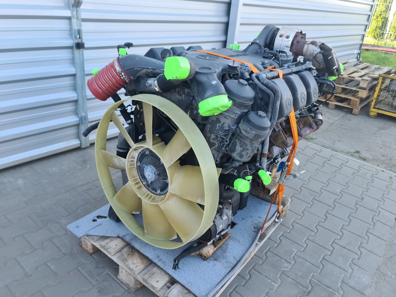 Двигатель для Грузовиков Mercedes-Benz ACTROS MP2 MP3 EURO5   Mercedes-Benz OM501LA V6 A0154473840 EURO5: фото 7