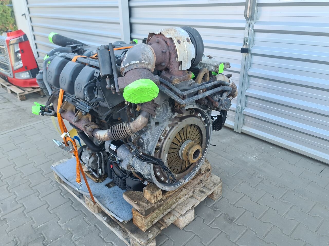 Двигатель для Грузовиков Mercedes-Benz ACTROS MP2 MP3 EURO5   Mercedes-Benz OM501LA V6 A0154473840 EURO5: фото 6