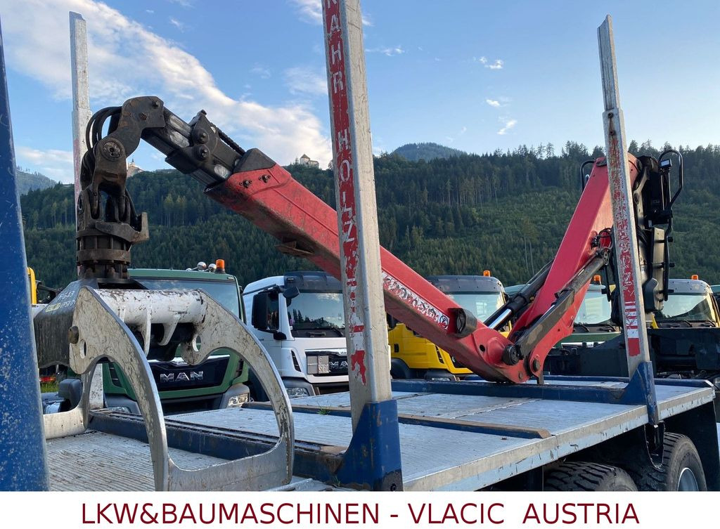 Лесовоз, Автоманипулятор MAN TGS Holztransporter mit Kran Palfinger MAN TGS 33.480 6x6Holztransporter mit Kran Palfinger: фото 10