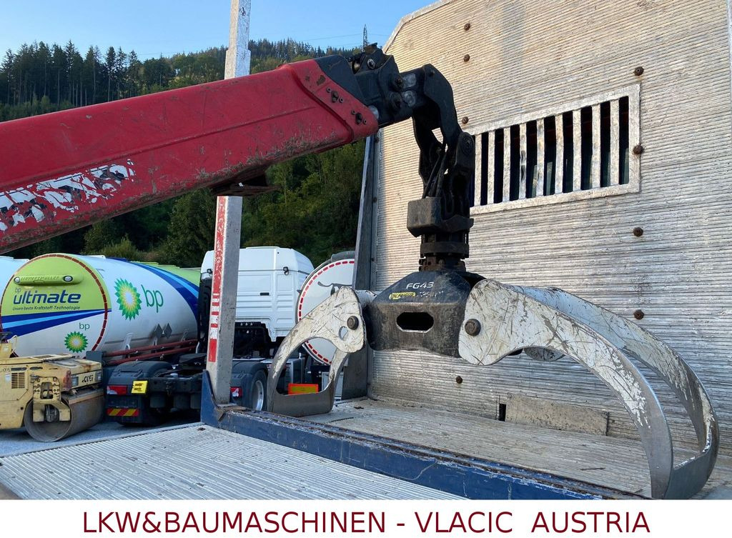 Лесовоз, Автоманипулятор MAN TGS Holztransporter mit Kran Palfinger MAN TGS 33.480 6x6Holztransporter mit Kran Palfinger: фото 11