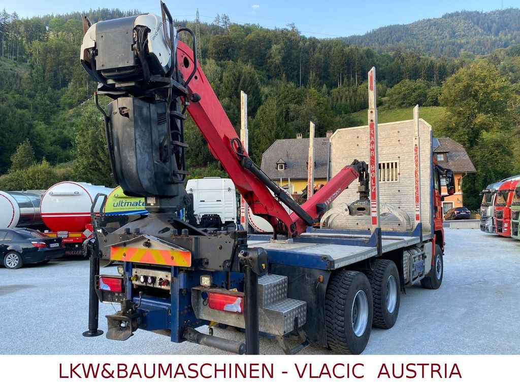 Лесовоз, Автоманипулятор MAN TGS Holztransporter mit Kran Palfinger MAN TGS 33.480 6x6Holztransporter mit Kran Palfinger: фото 13