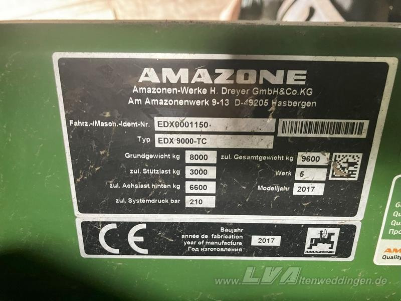 Сеялка Amazone EDX 9000 TC: фото 8